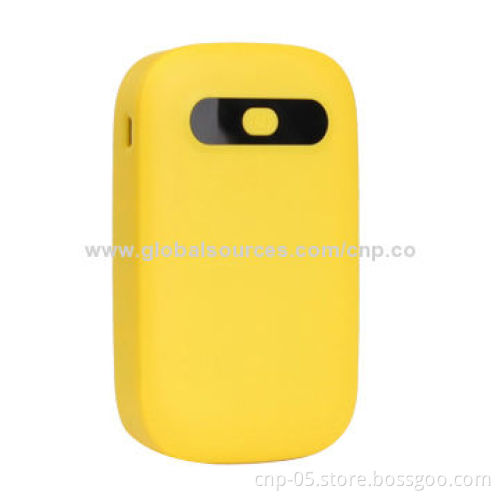 Colorful Power Banks with 6,600mAh Capacity,Dual USB Output, Made of ABS+PC Material